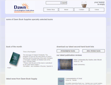 Tablet Screenshot of dawnbooksupply.co.uk